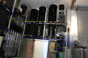 aircone base, wasserwand, traversen, cone, luftobjekte, maschinen